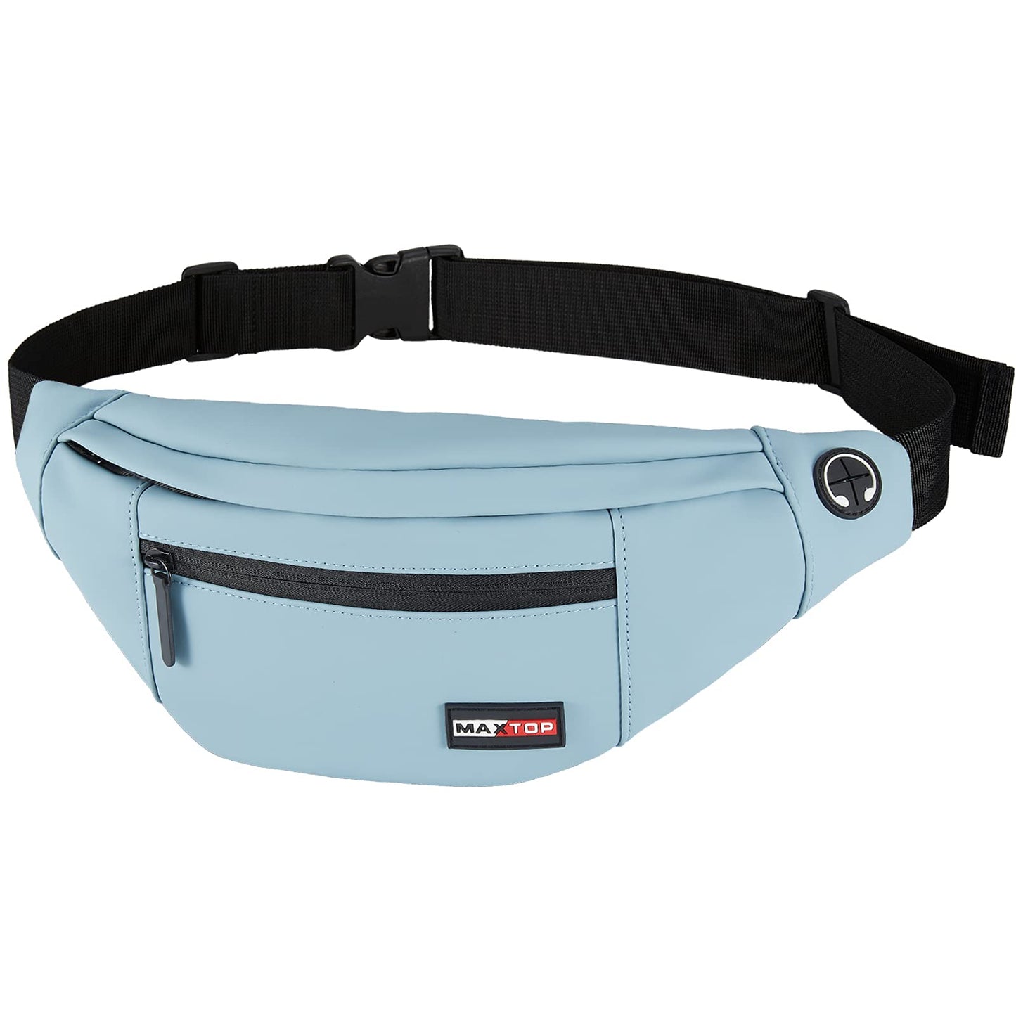 MAXTOP Large Crossbody Fanny Pack with 4-Zipper Pockets£¬Gifts for Enjoy Sports Festival Workout Traveling Running Casual Hands-Free Wallets Waist Pack Phone Sling Bag Carrying All Phones