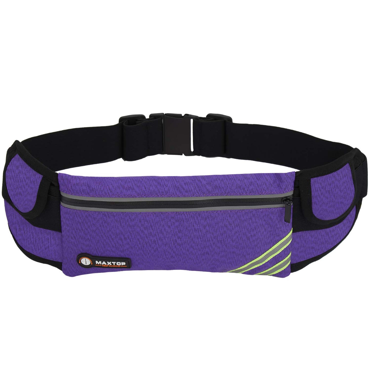 Running Belt Fanny Pack for Women,Jogging Phone Holder Men,Water Resistant Workout Waist Pack Bag,Reflective Belt Bag for Fitness, Exercise, Hiking,Travel,Running Gifts for Father BoyFriends