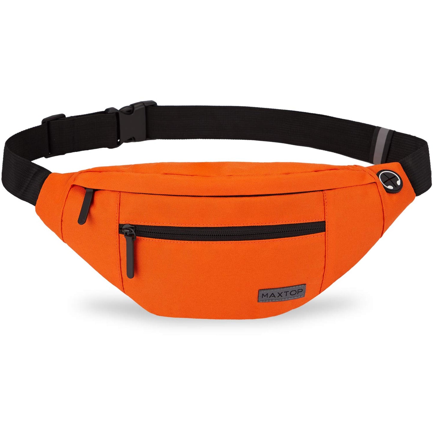 MAXTOP Large Crossbody Fanny Pack with 4-Zipper Pockets£¬Gifts for Enjoy Sports Festival Workout Traveling Running Casual Hands-Free Wallets Waist Pack Phone Sling Bag Carrying All Phones