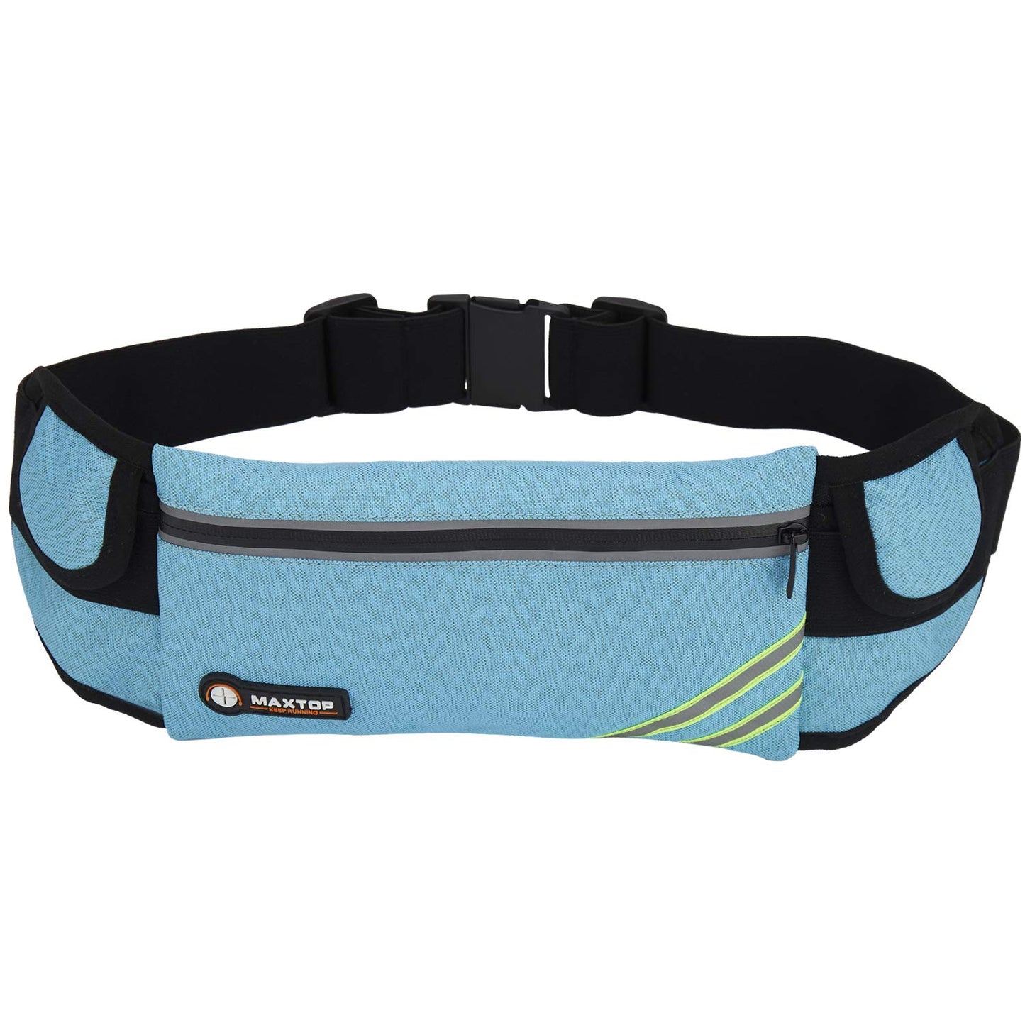Running Belt Fanny Pack for Women,Jogging Phone Holder Men,Water Resistant Workout Waist Pack Bag,Reflective Belt Bag for Fitness, Exercise, Hiking,Travel,Running Gifts for Father BoyFriends