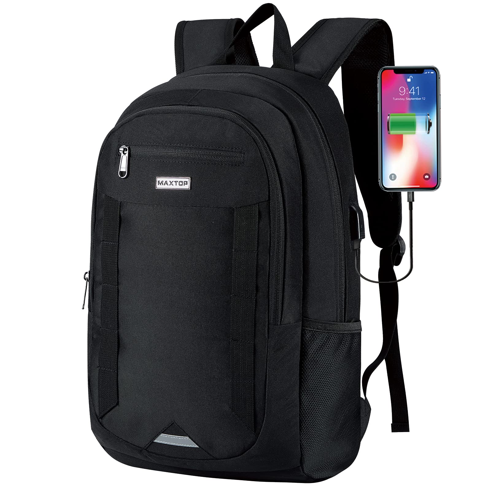 MAXTOP Laptop Backpack with P Charging Computer USB Business Backpacks