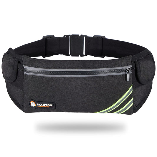 Running Belt Fanny Pack for Women,Jogging Phone Holder Men,Water Resistant Workout Waist Pack Bag,Reflective Belt Bag for Fitness, Exercise, Hiking,Travel,Running Gifts for Father BoyFriends